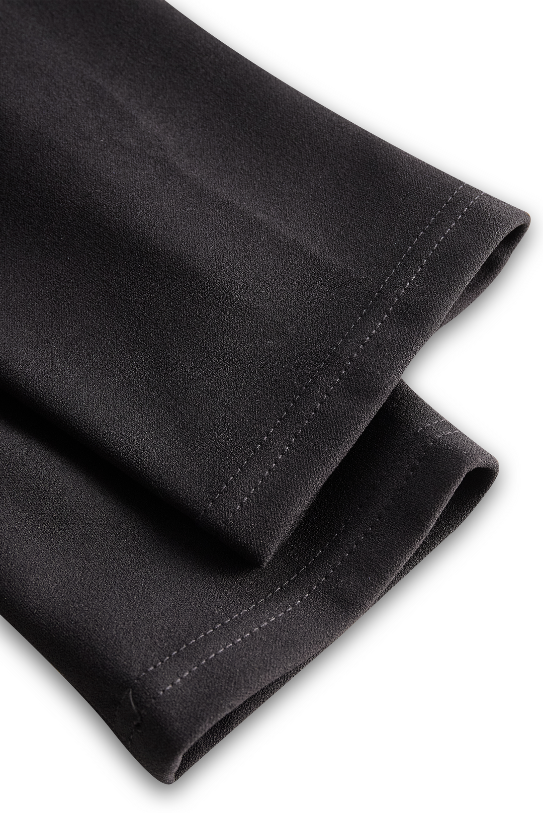 Isabella | Svart bältad skjortklänning