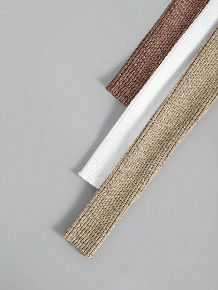 Diane | 3-delad ribbad stickad set