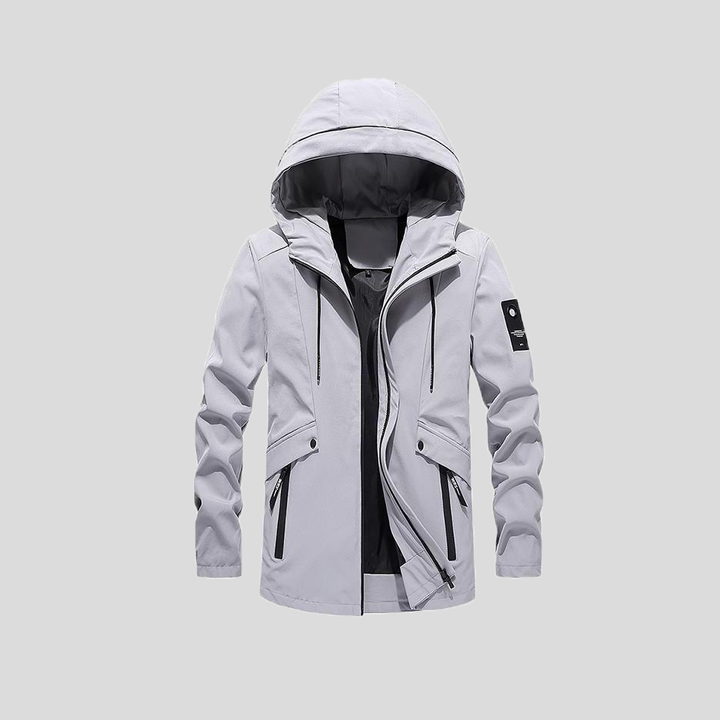 Ironcrest™ | All-Weather Hooded Shell Jacket