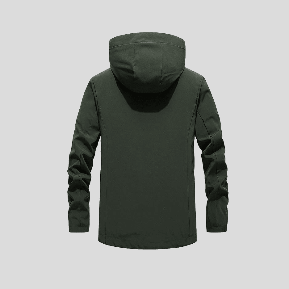 Ironcrest™ | All-Weather Hooded Shell Jacket