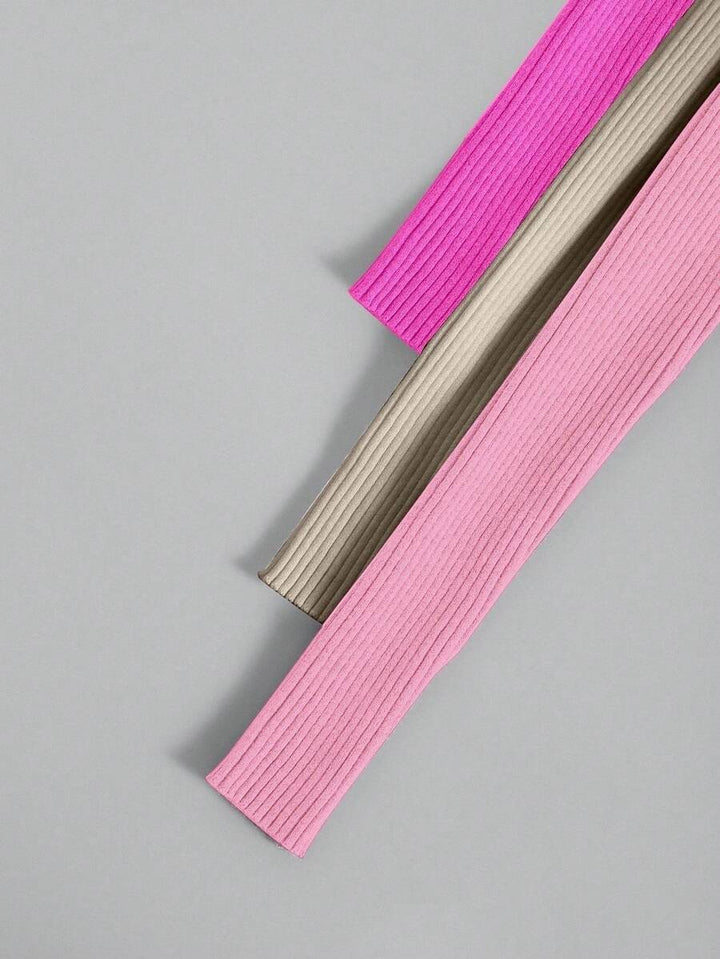 Diane | 3-delad ribbad stickad set