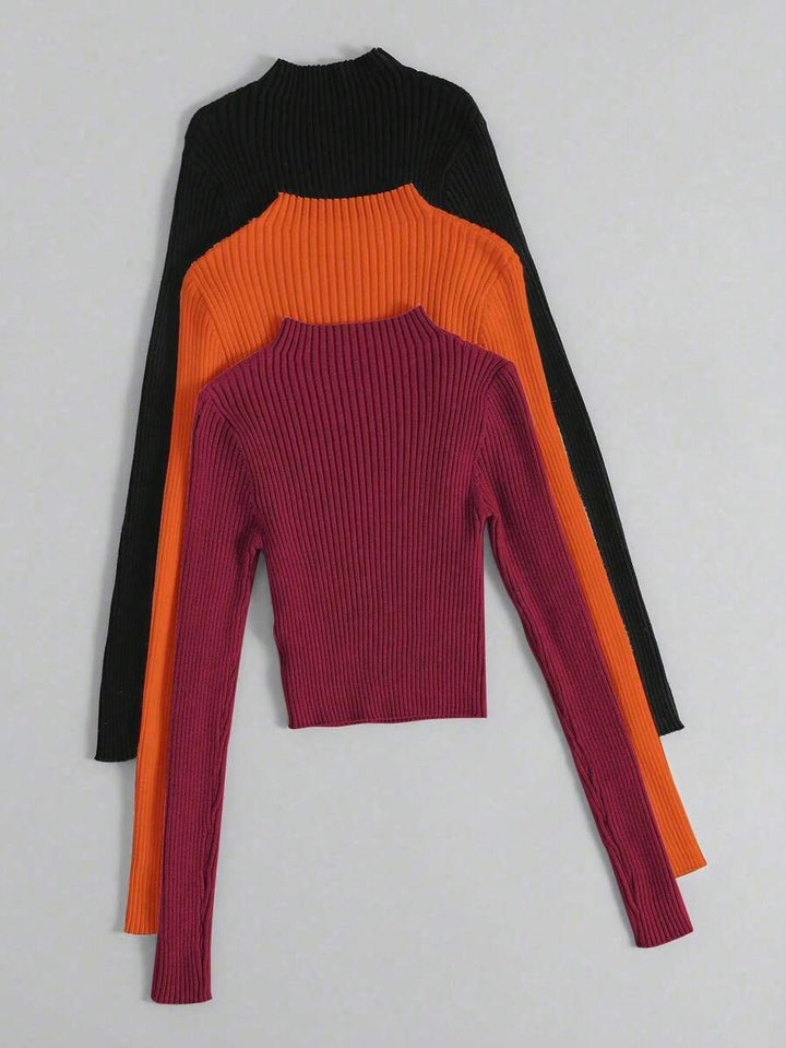 Diane | 3-delad ribbad stickad set