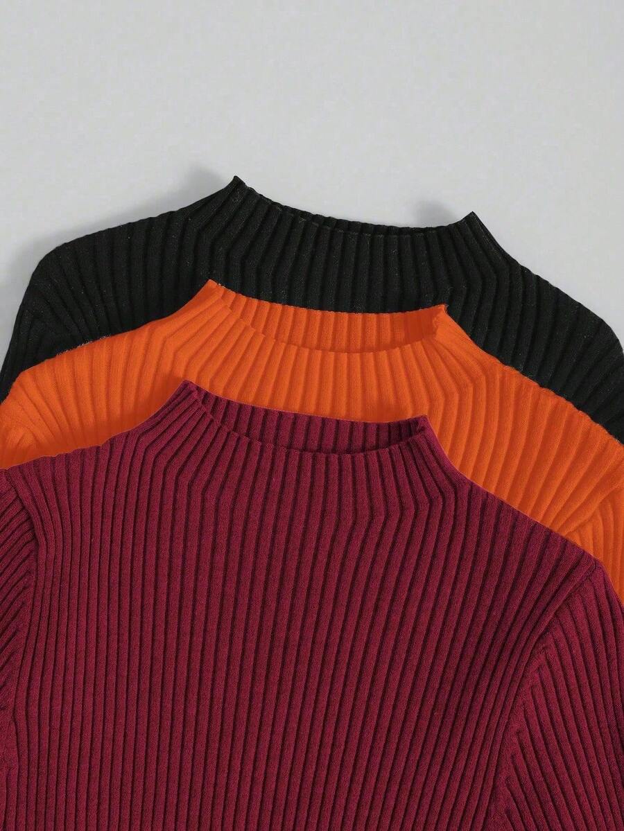 Diane | 3-delad ribbad stickad set