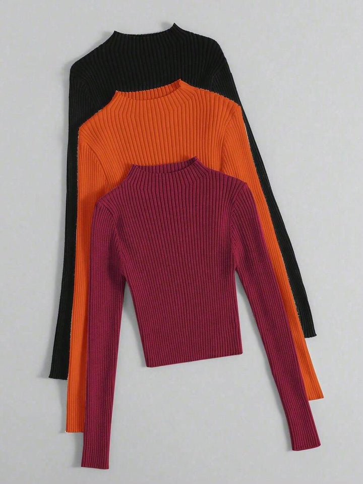 Diane | 3-delad ribbad stickad set