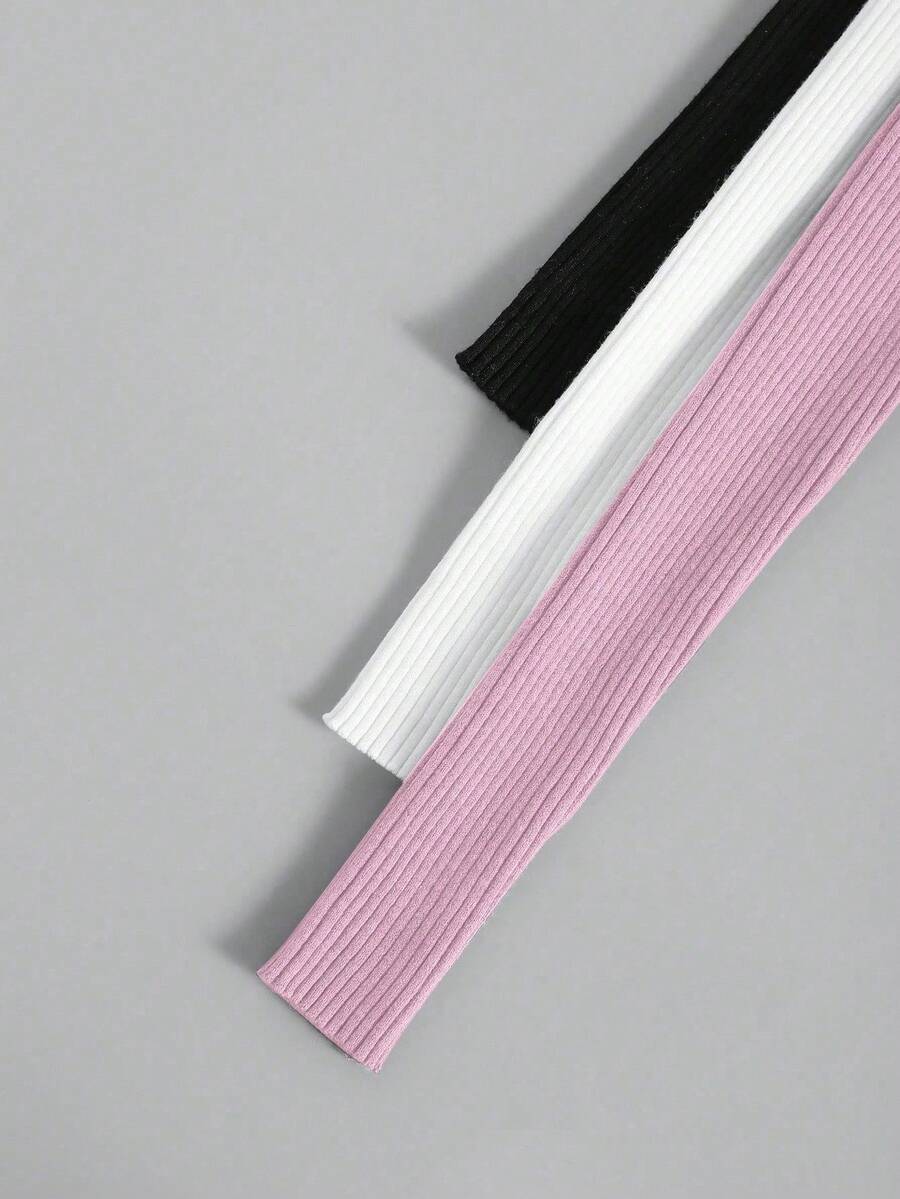 Diane | 3-delad ribbad stickad set