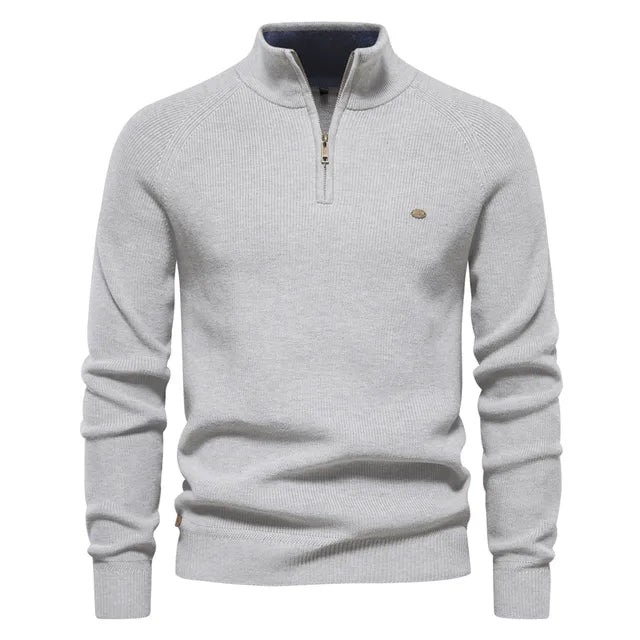 Alve™ | Knitted Zip-Up Sweater