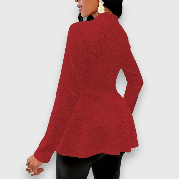 Elise | Figursydd vit kavaj