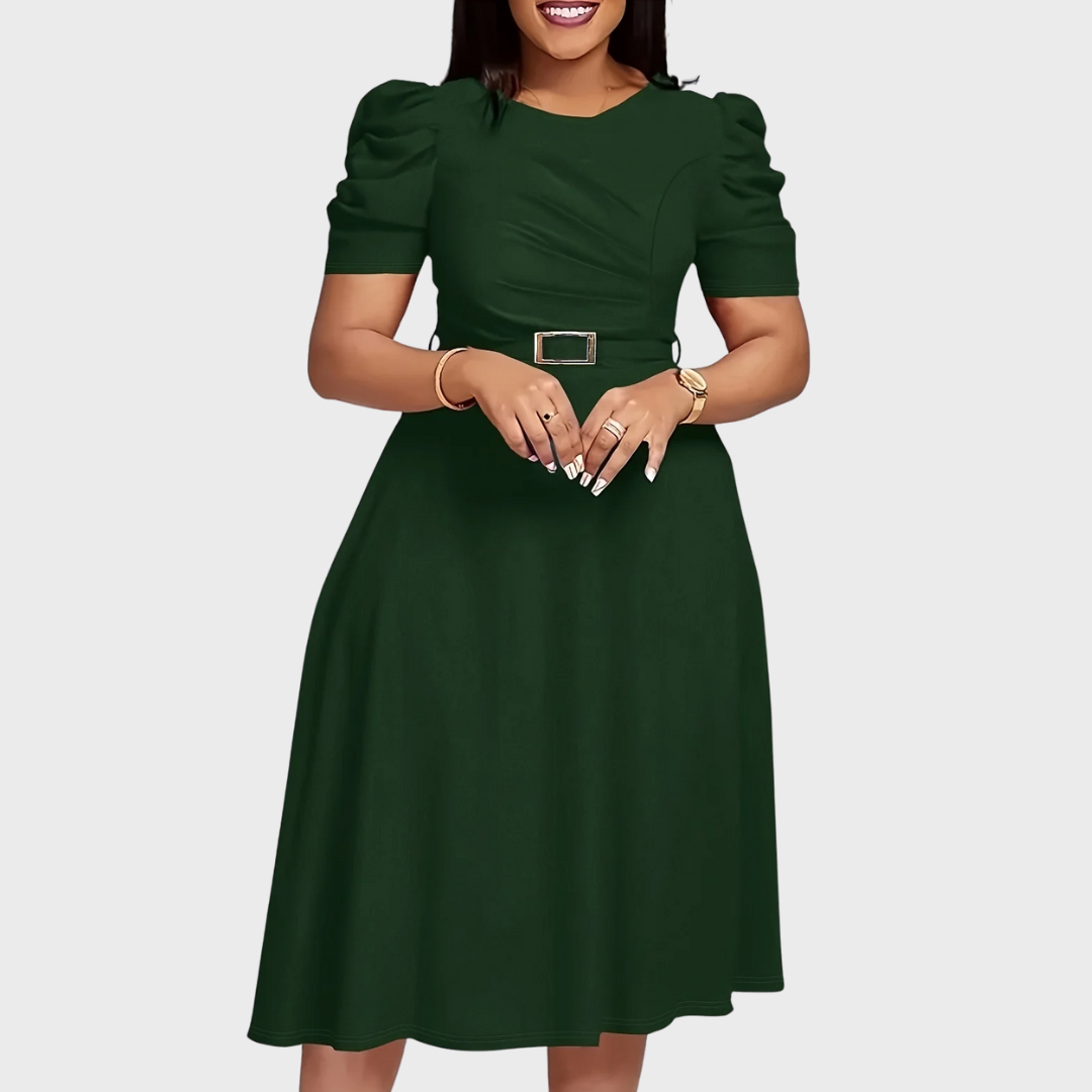 Harriet Bloom | Soft-Touch Midi Dress