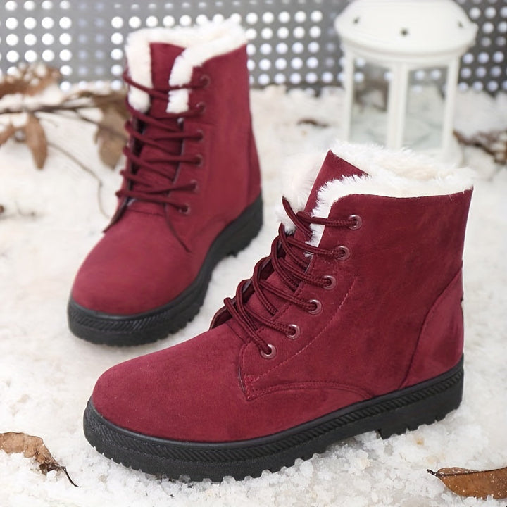 Nordic Haven™ | Lace-Up Winter Boots