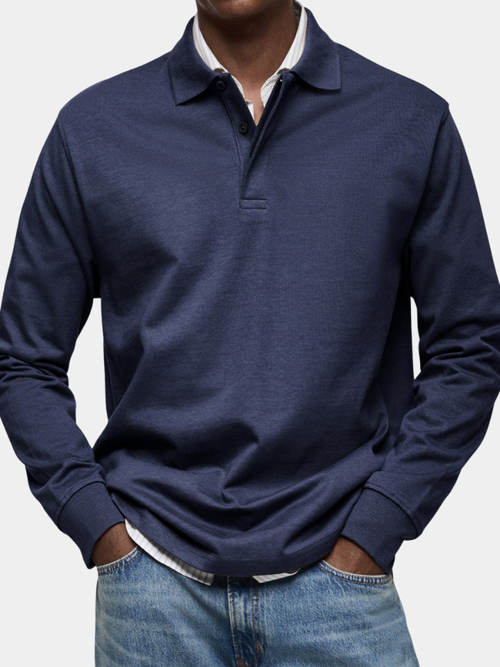Erik™ | Men’s Modern Polo Sweater