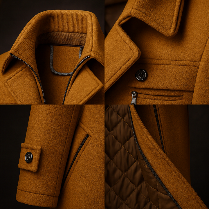 Edward™ | Heritage Wool Overcoat