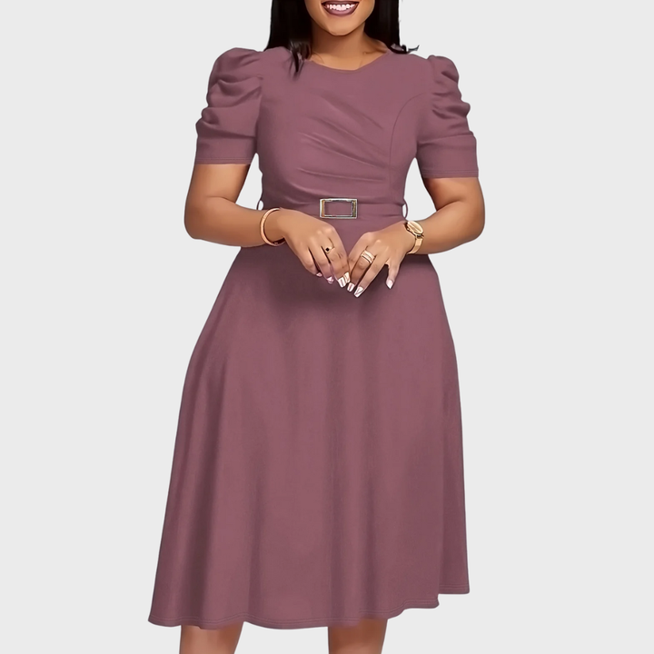 Harriet Bloom | Soft-Touch Midi Dress