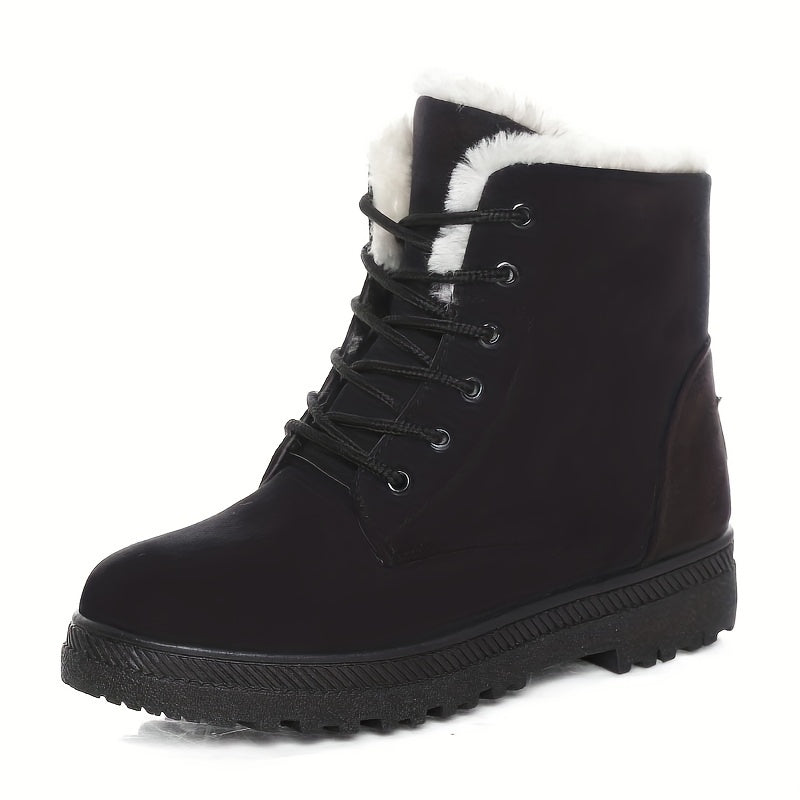 Nordic Haven™ | Lace-Up Winter Boots
