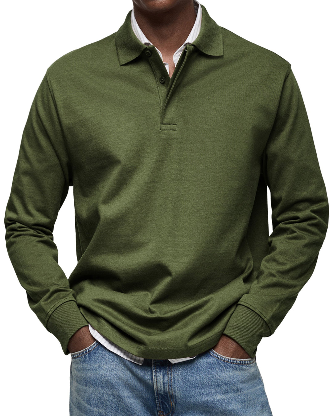 Erik™ | Men’s Modern Polo Sweater