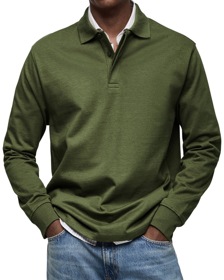 Erik™ | Men’s Modern Polo Sweater