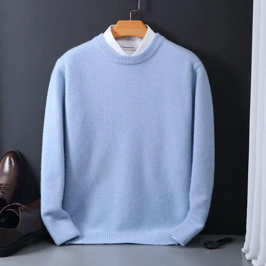 Thierry™ | 100% Cashmere Crew Neck