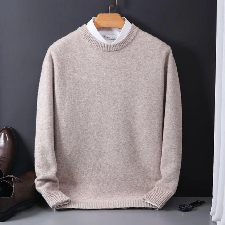 Thierry™ | 100% Cashmere Crew Neck