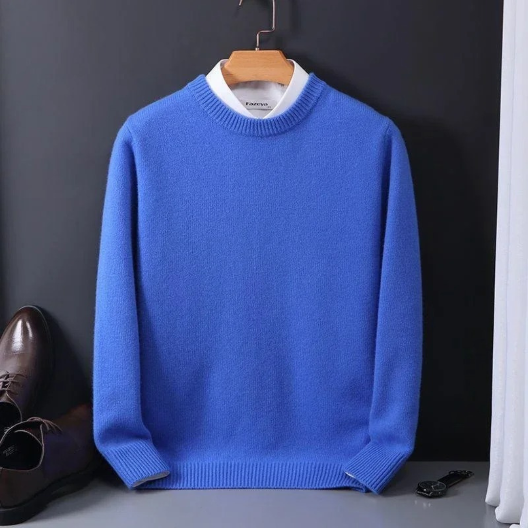 Thierry™ | 100% Cashmere Crew Neck