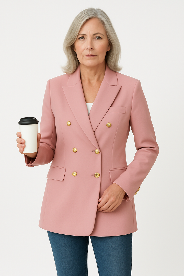 Mila | Mjuk rosa kavaj