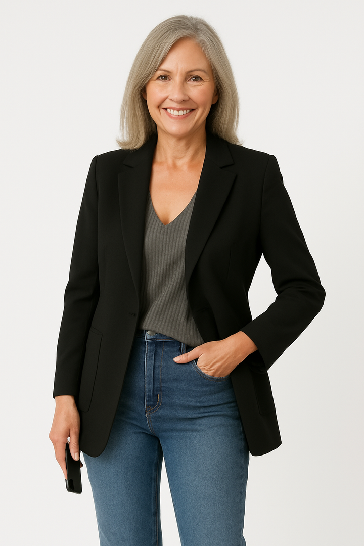 Clara | Svart elegant kavaj