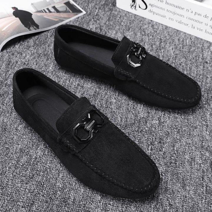 Marco Venturi™ | Suede Slip-On Loafers