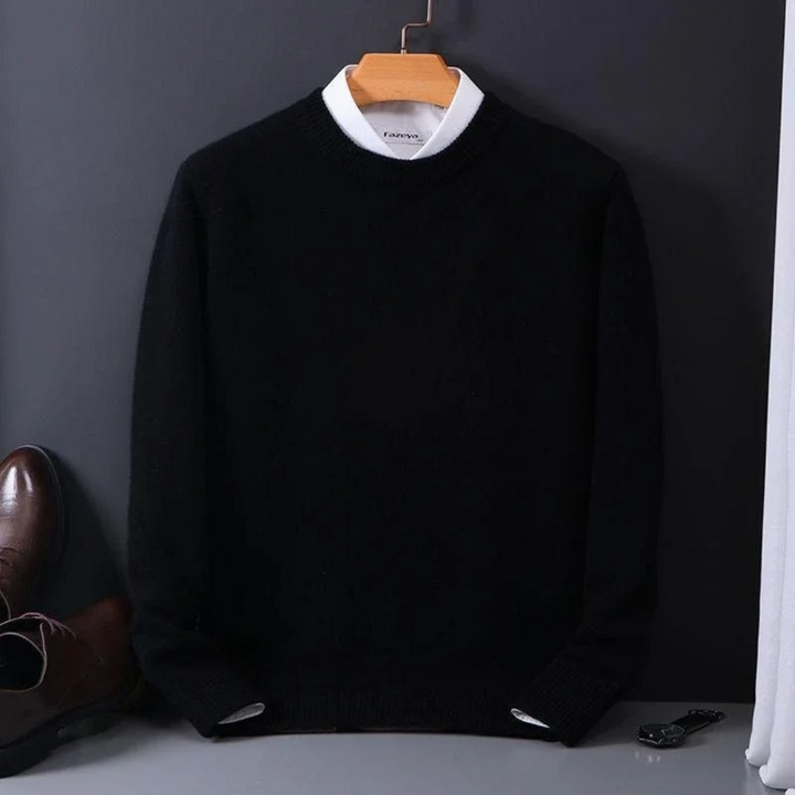 Thierry™ | 100% Cashmere Crew Neck