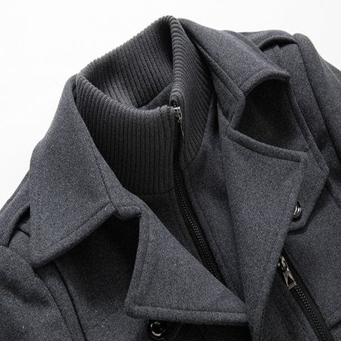 Henrik™ | Modern Wool Overcoat
