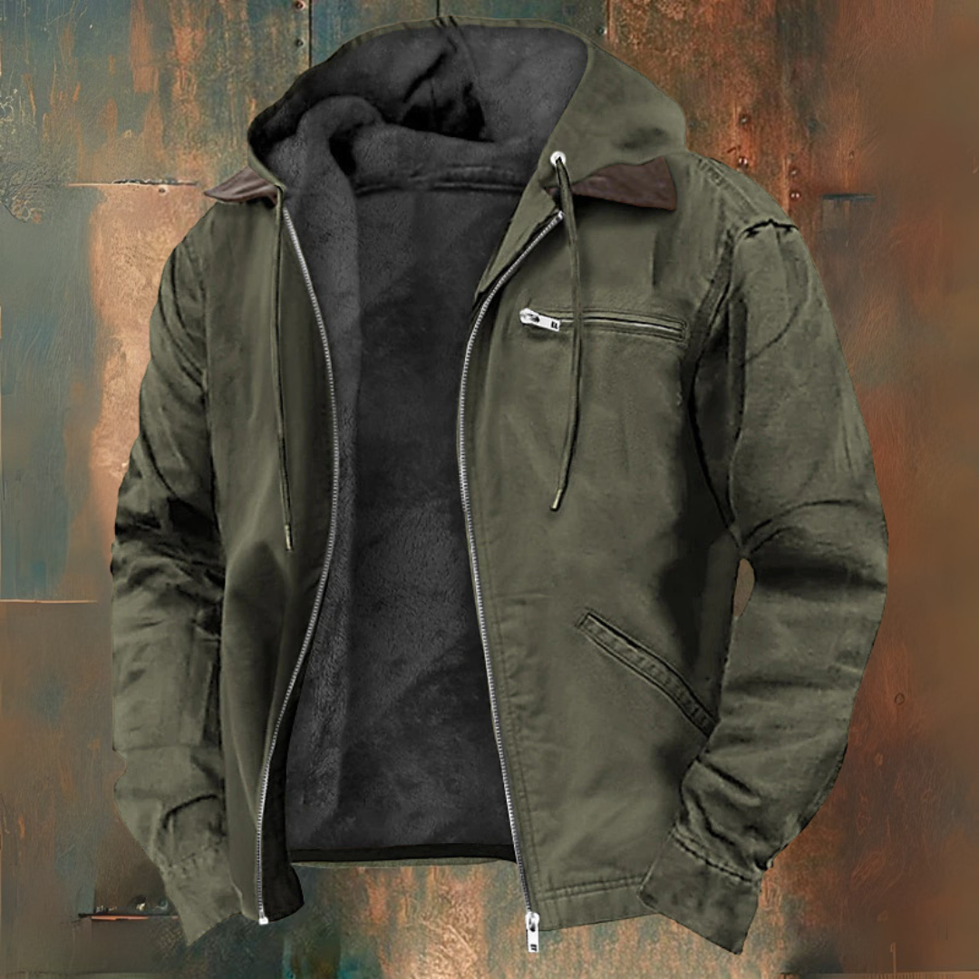 YELLOWSTONE HOODED ZIP-UP VÄST