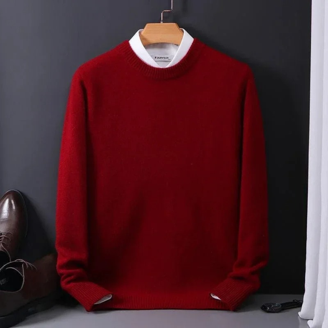 Thierry™ | 100% Cashmere Crew Neck