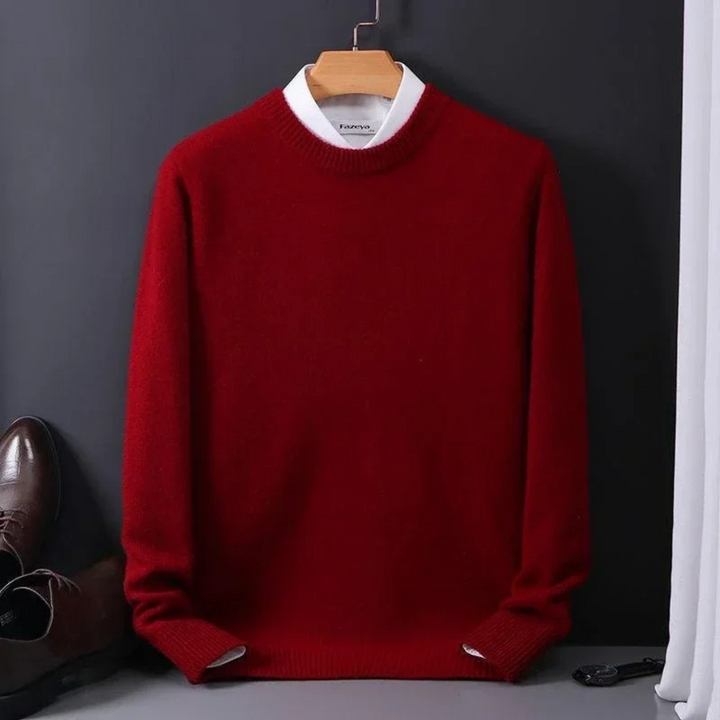Thierry™ | 100% Cashmere Crew Neck