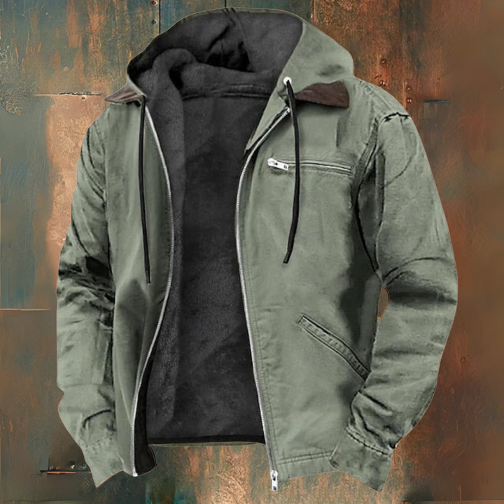 YELLOWSTONE HOODED ZIP-UP VÄST