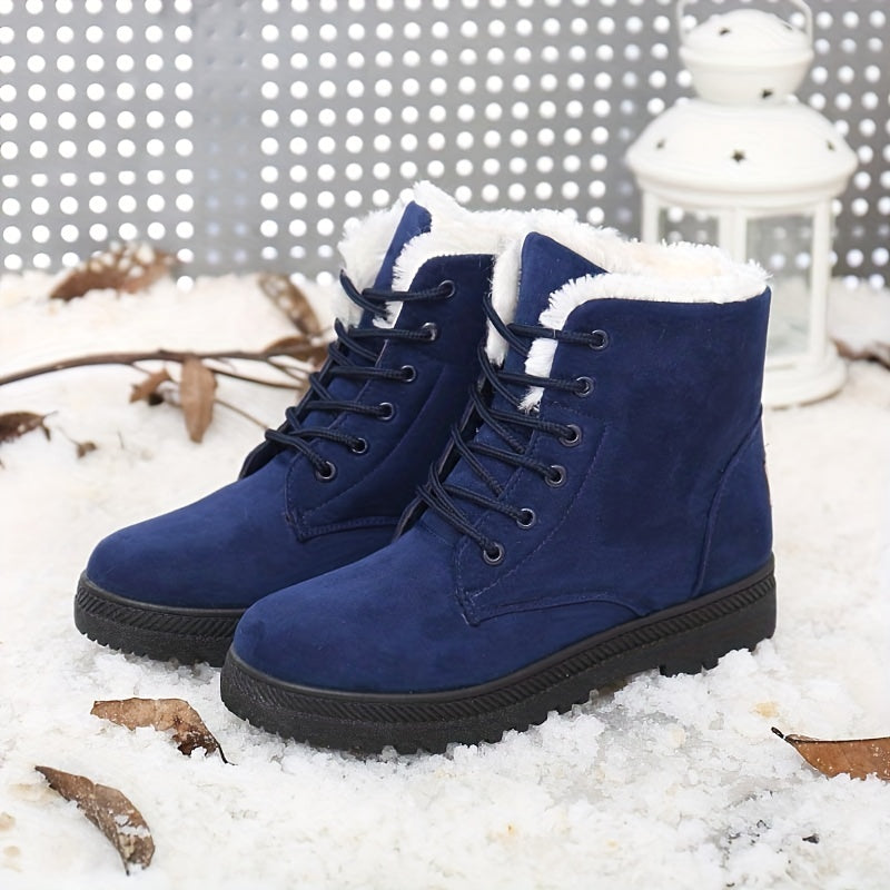 Nordic Haven™ | Lace-Up Winter Boots