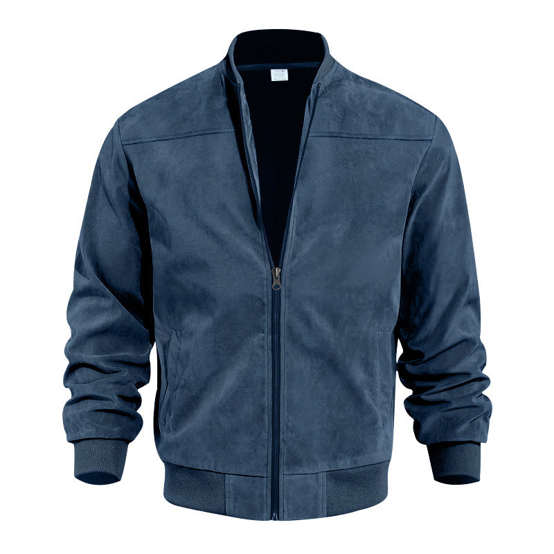 Viktor™ | Suede-Look Bomber Jacket