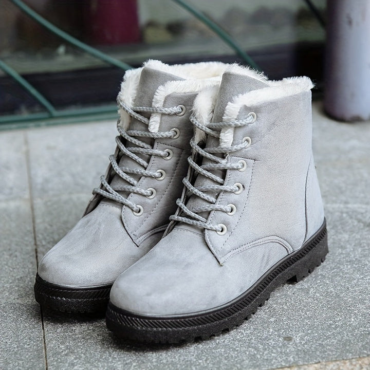 Nordic Haven™ | Lace-Up Winter Boots