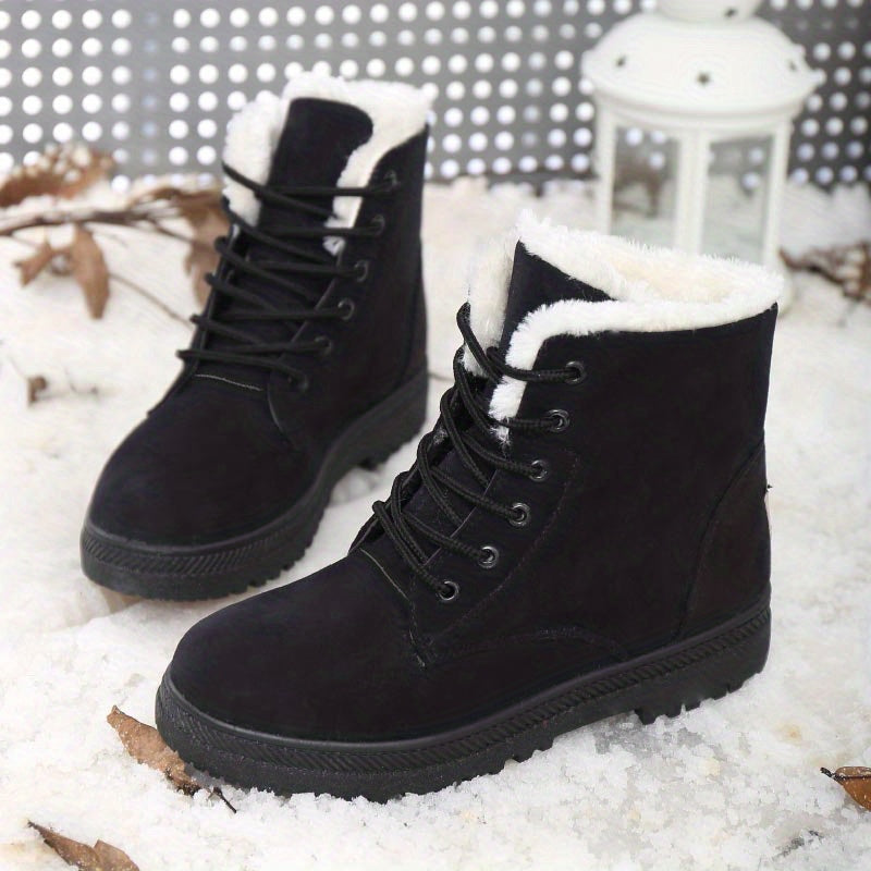 Nordic Haven™ | Lace-Up Winter Boots