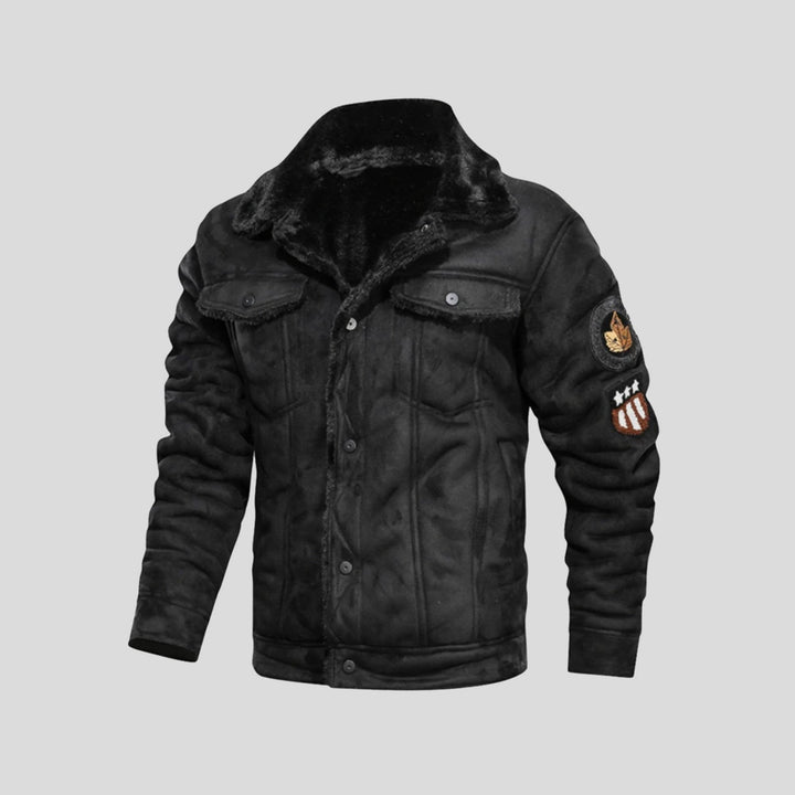 Vanguard™ | Classic Biker Leather Jacket