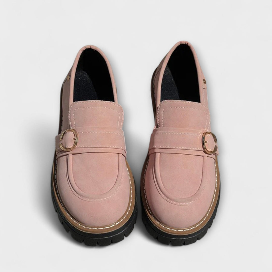 Astrid™ | Loafers med rund tå