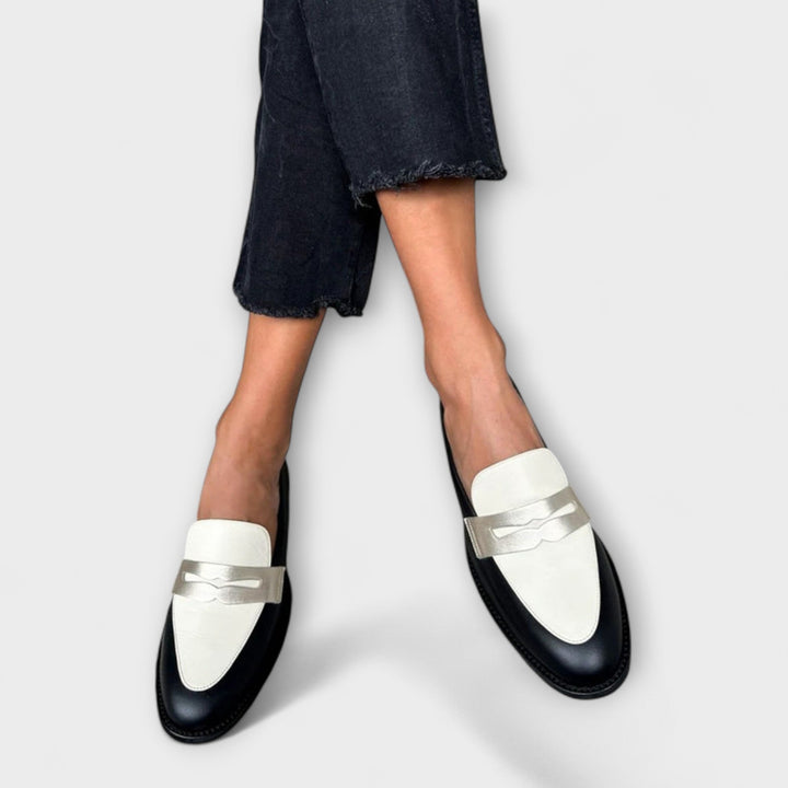 Lovisa™ | Svarta loafers med glans