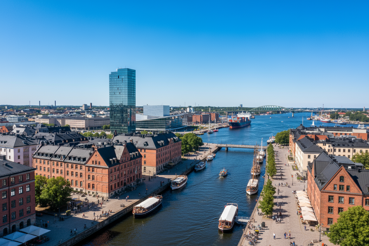 foto van de stad Göteborg