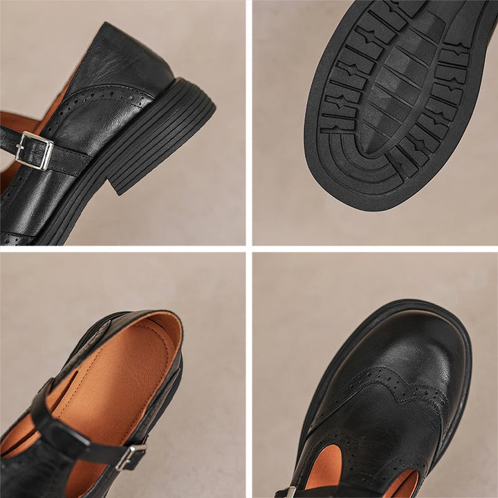 Elva™ | Läderloafers för dam
