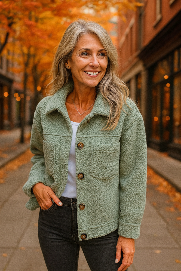 Mysig Jacka | Kort siluett dam